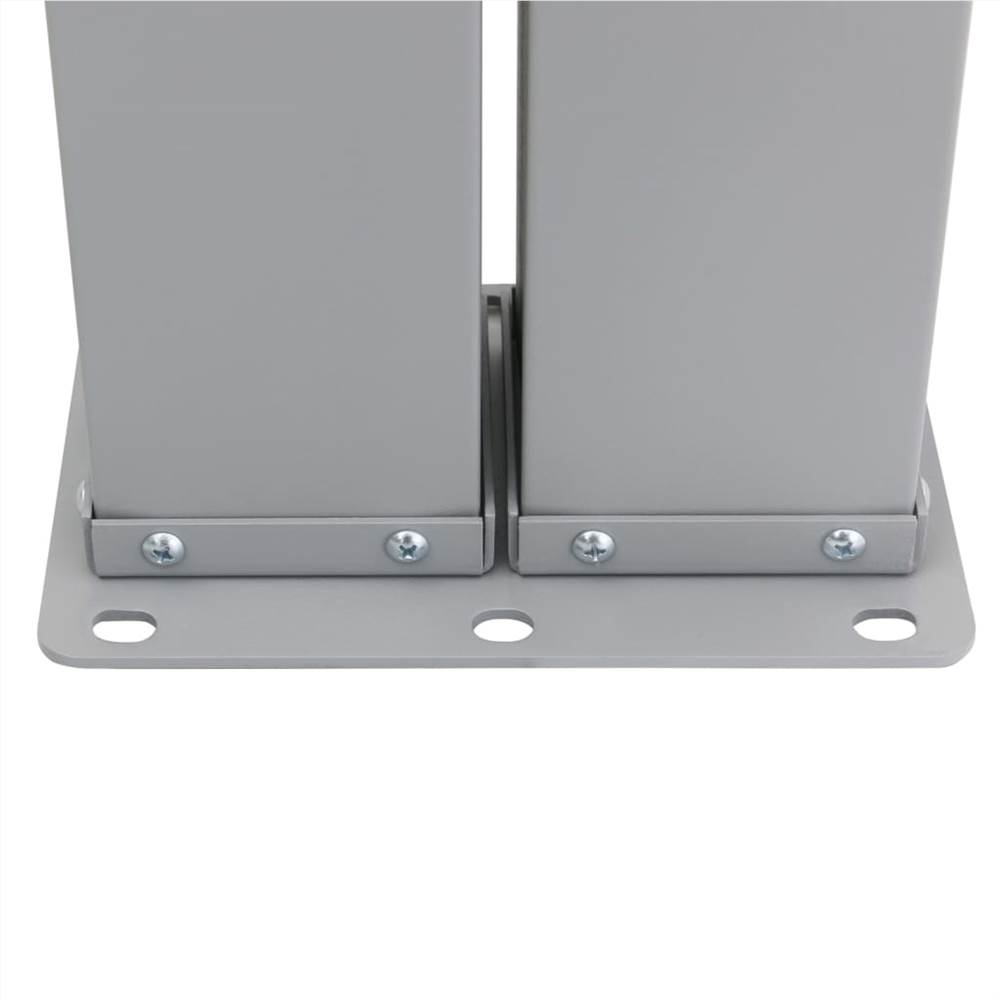 Retractable Side Awning Red 100x600 cm