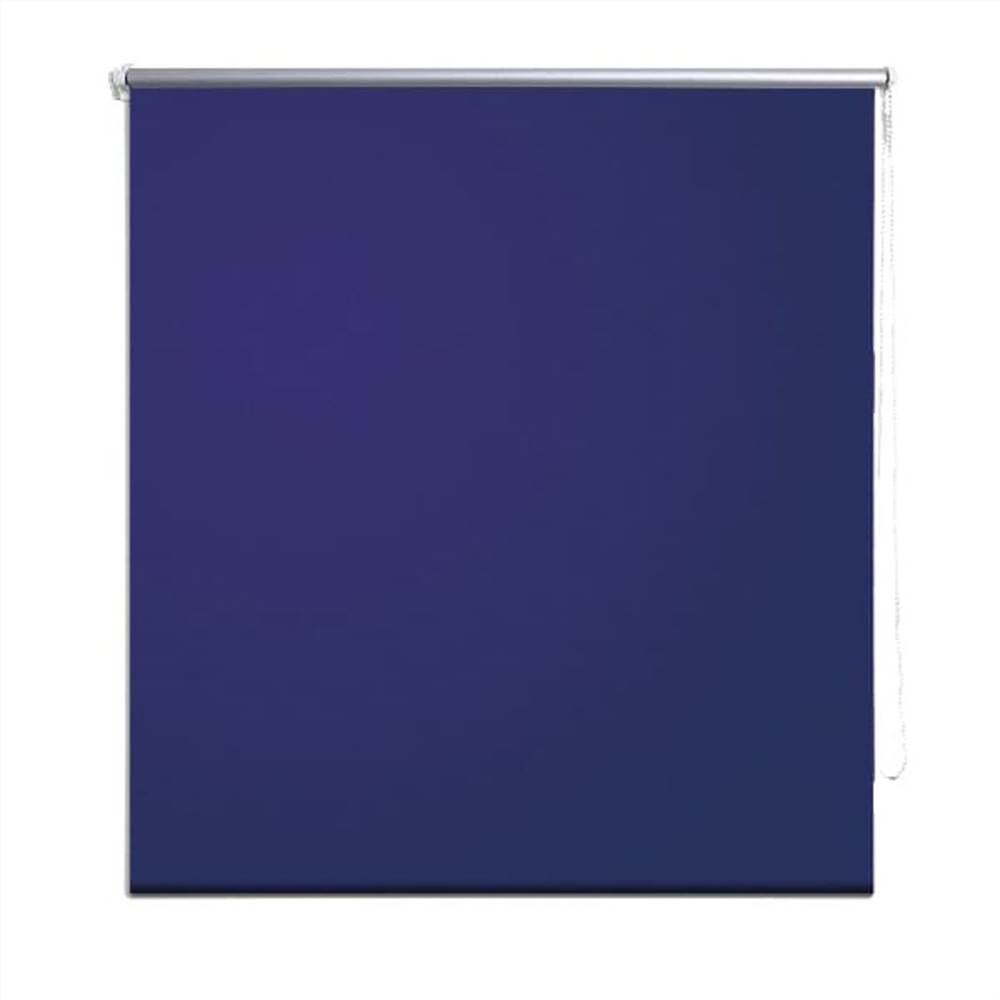 Roller Blind Blackout 40 x 100 cm Marine / Blue