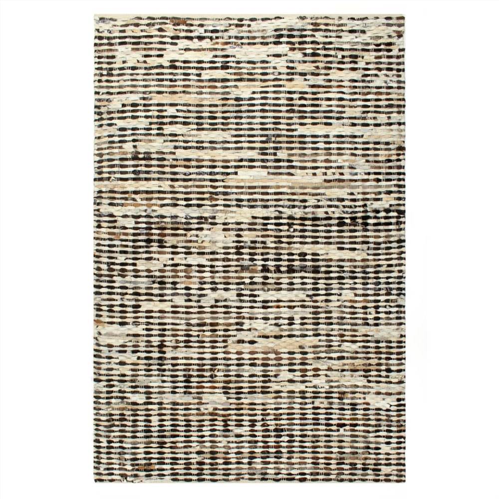 

Rug Genuine Hair-on Leather 160x230 cm Black/White