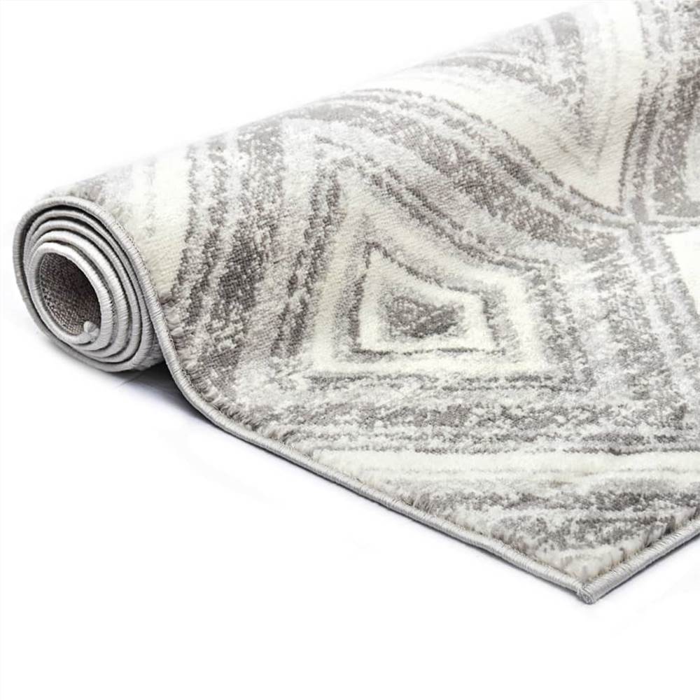 Rug Grey 160x230 cm PP