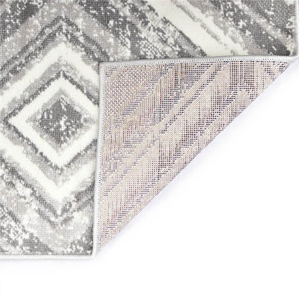 Rug Grey 160x230 cm PP