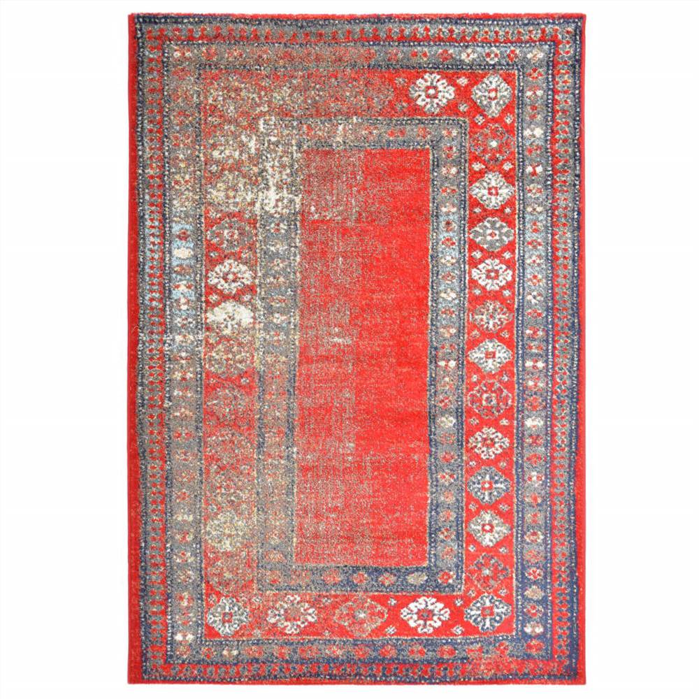 Rug Red 140x200 cm PP