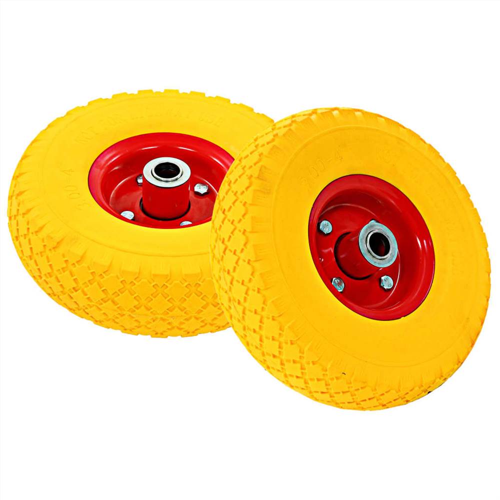 Sack Truck Wheels 4 pcs Rubber 3.00-4 (260x85)