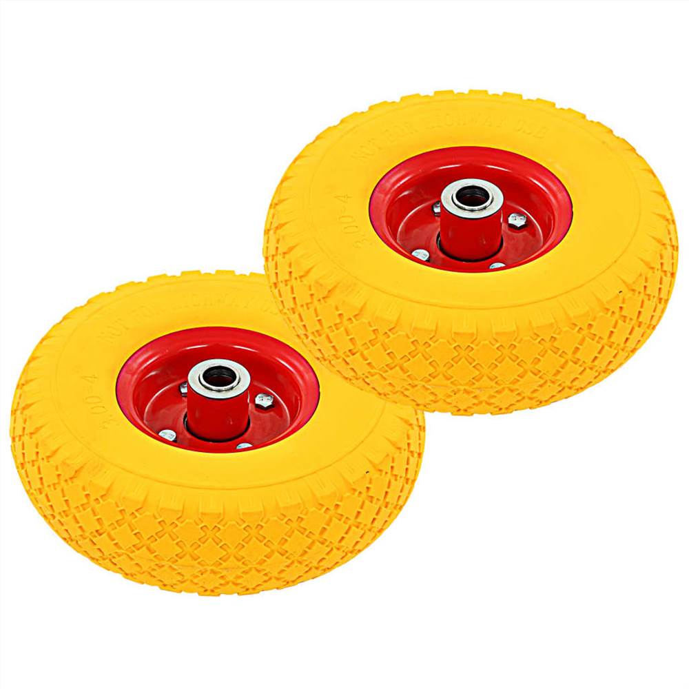 Sack Truck Wheels 4 pcs Rubber 3.00-4 (260x85)
