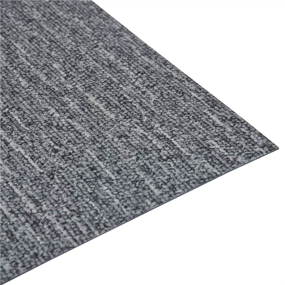 Self-adhesive Flooring Planks 5.11 m² PVC Grey