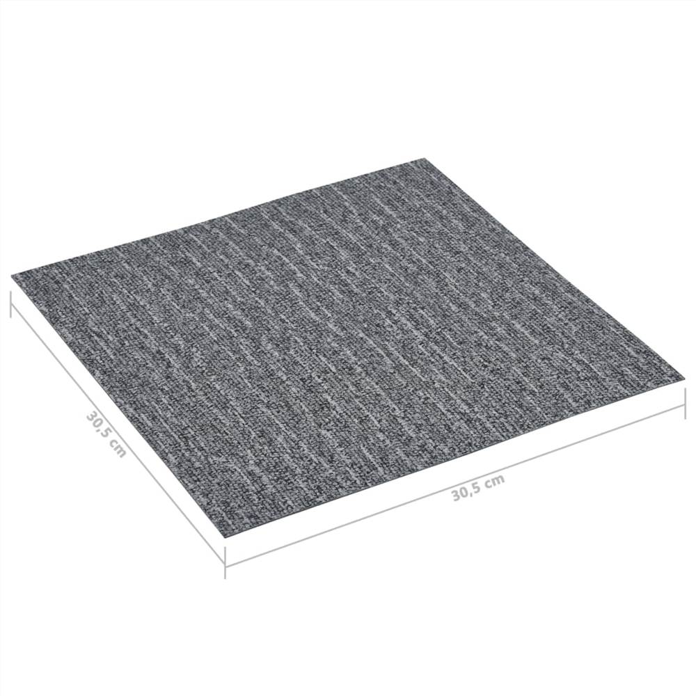 Self-adhesive Flooring Planks 5.11 m² PVC Grey