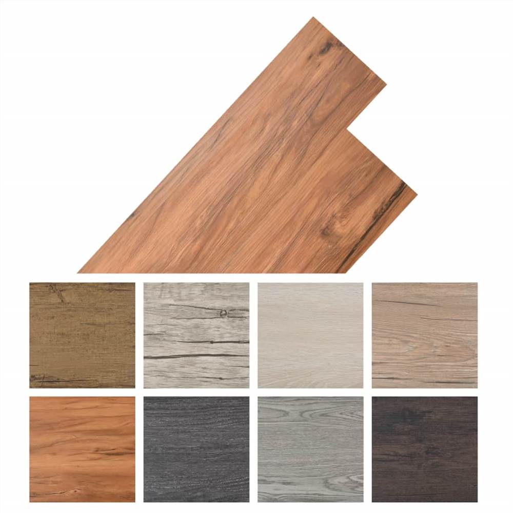 Self-adhesive PVC Flooring Planks 5.02 m² 2 mm Elm Nature