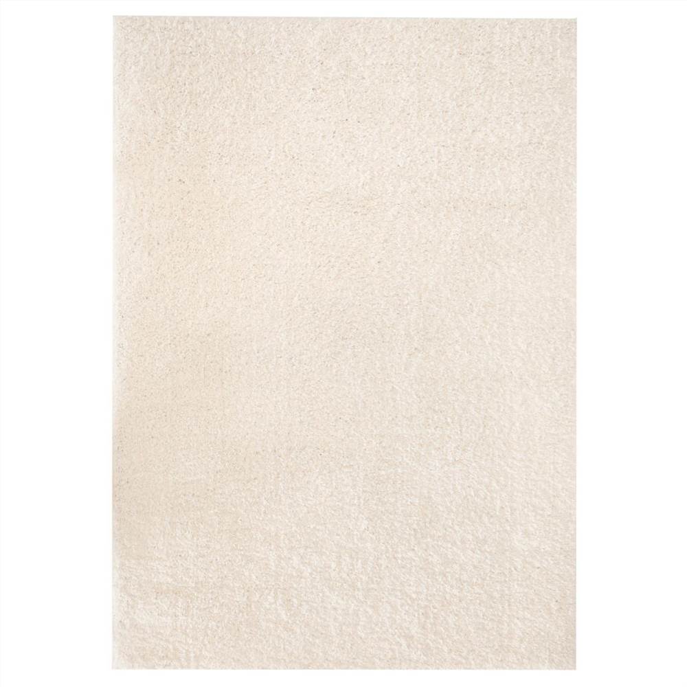 

Shaggy Area Rug 120x170 cm Cream