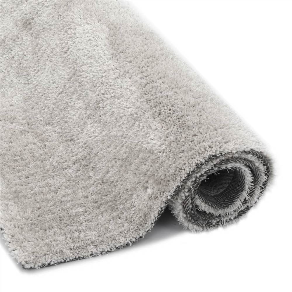 Shaggy Area Rug 80x150 cm Grey