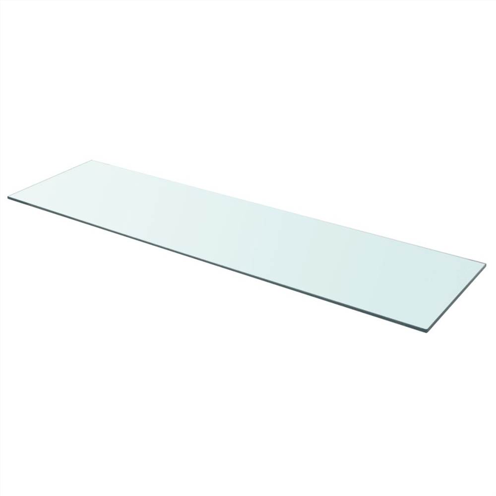 Shelf Panel Glass Clear 110x30 cm