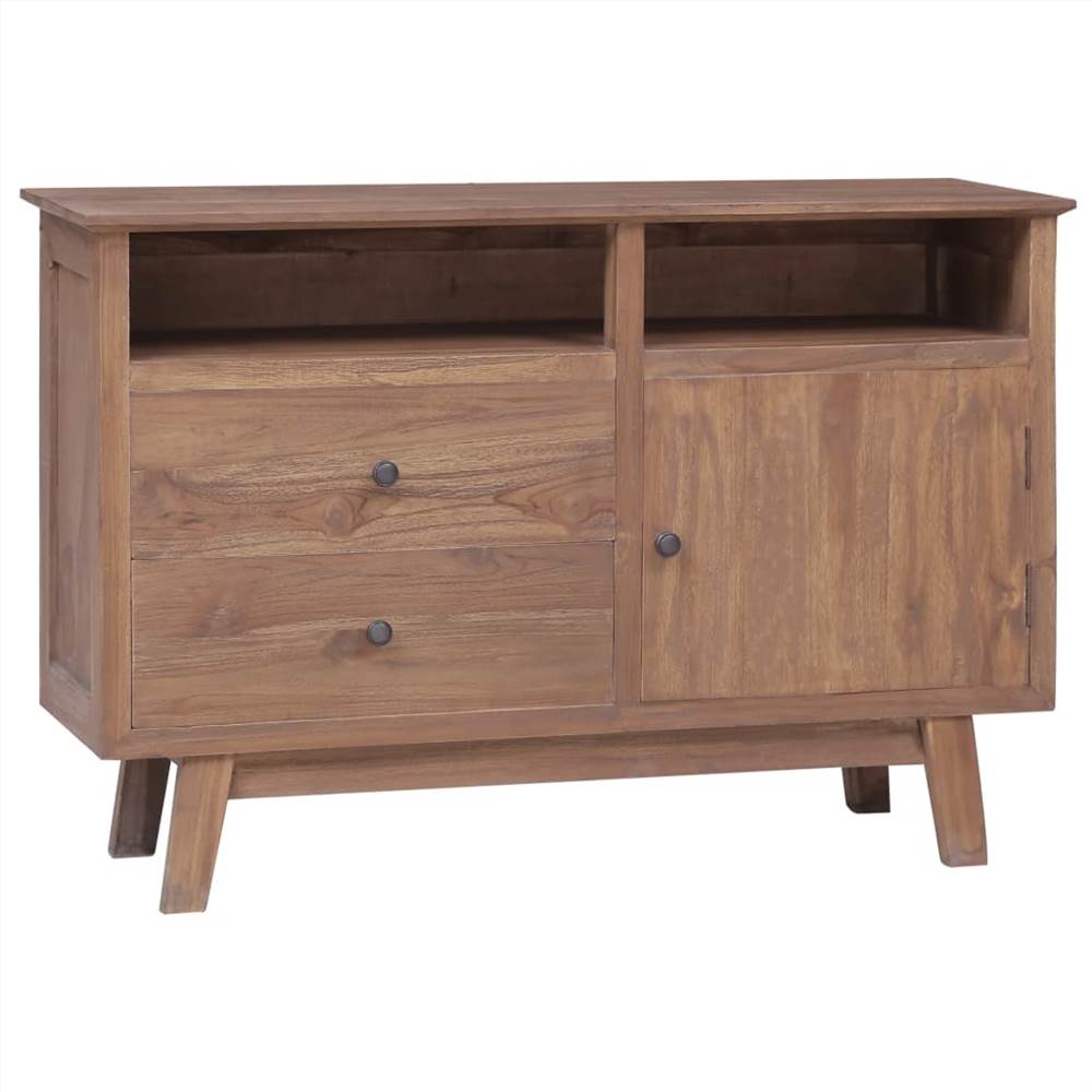 

Sideboard 100x30x68 cm Solid Teak Wood