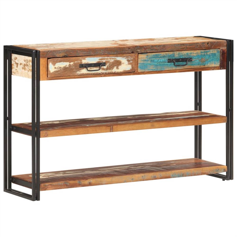 

Sideboard 120x30x75 cm Solid Reclaimed Wood