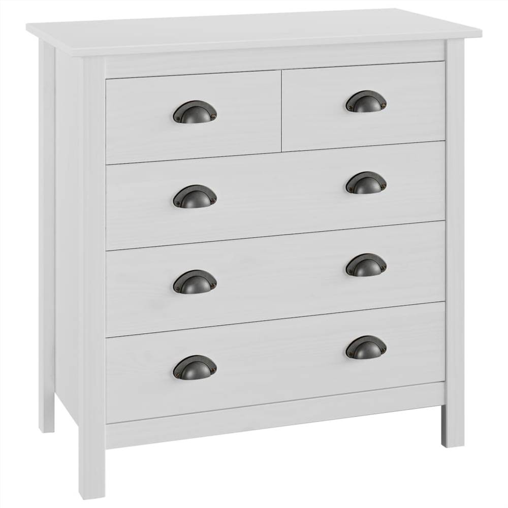 

Sideboard Hill Range White 79x40x80 cm Solid Pine Wood