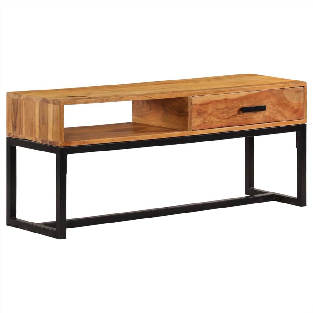 

Sideboard Solid Acacia Wood 110x30x45 cm