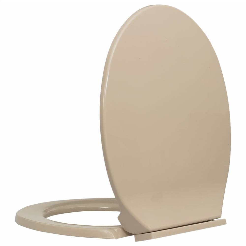 SoftClose Toilet Seat Beige Oval