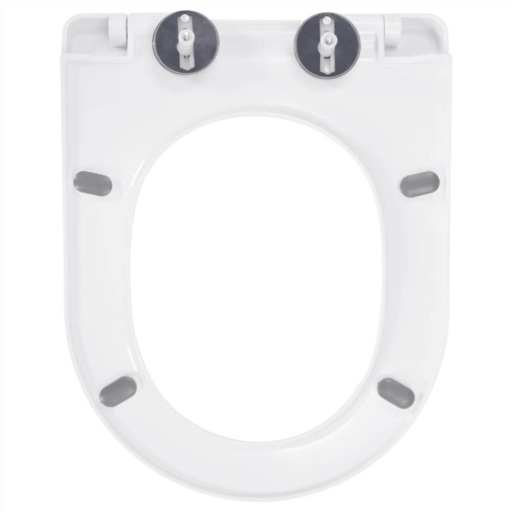 Softclose Toilet Seat with Quickrelease Design White