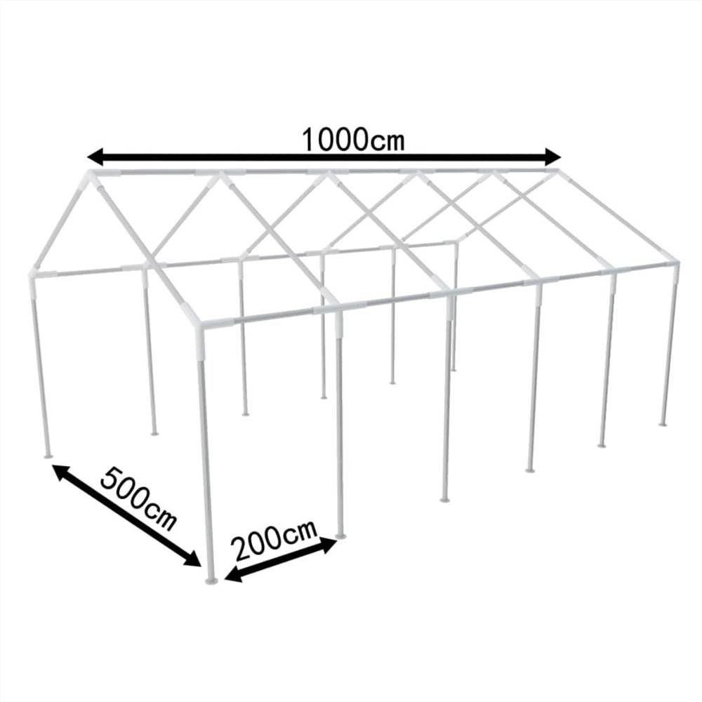 Steel Frame for Party Tent 10 x 5 m 78 kg