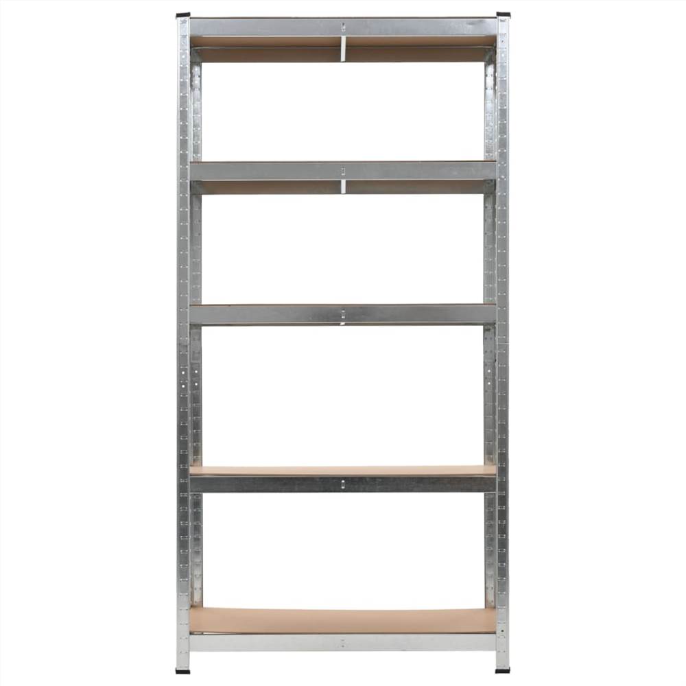 Стеллаж ar Shelving 4 секции 90x30x175 см сталь цвет лиловый