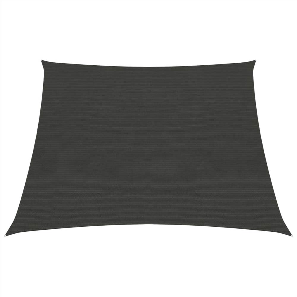 

Sunshade Sail 160 g/m² Anthracite 3/4x2 m HDPE