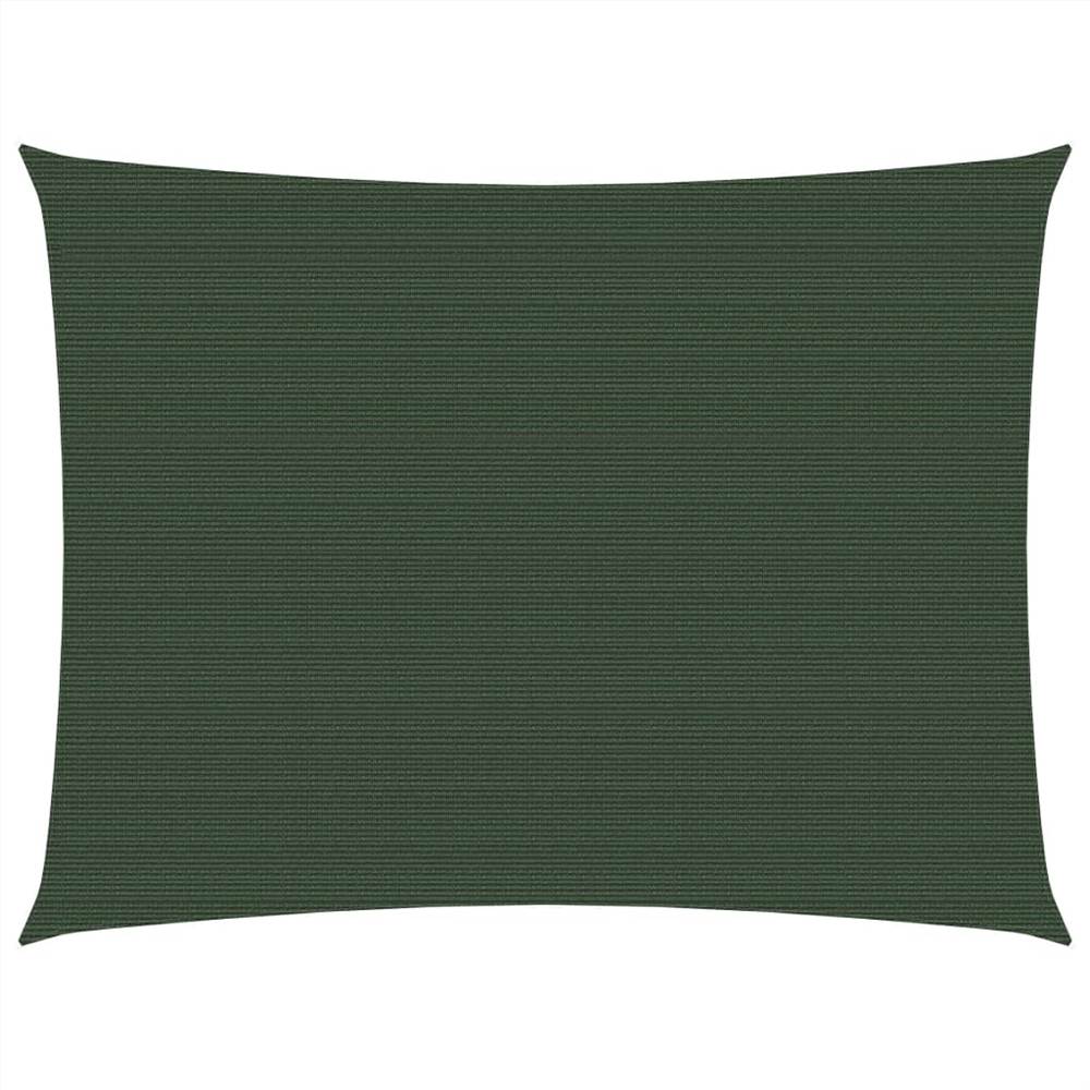 

Sunshade Sail 160 g/m² Dark Green 2.5x3 m HDPE