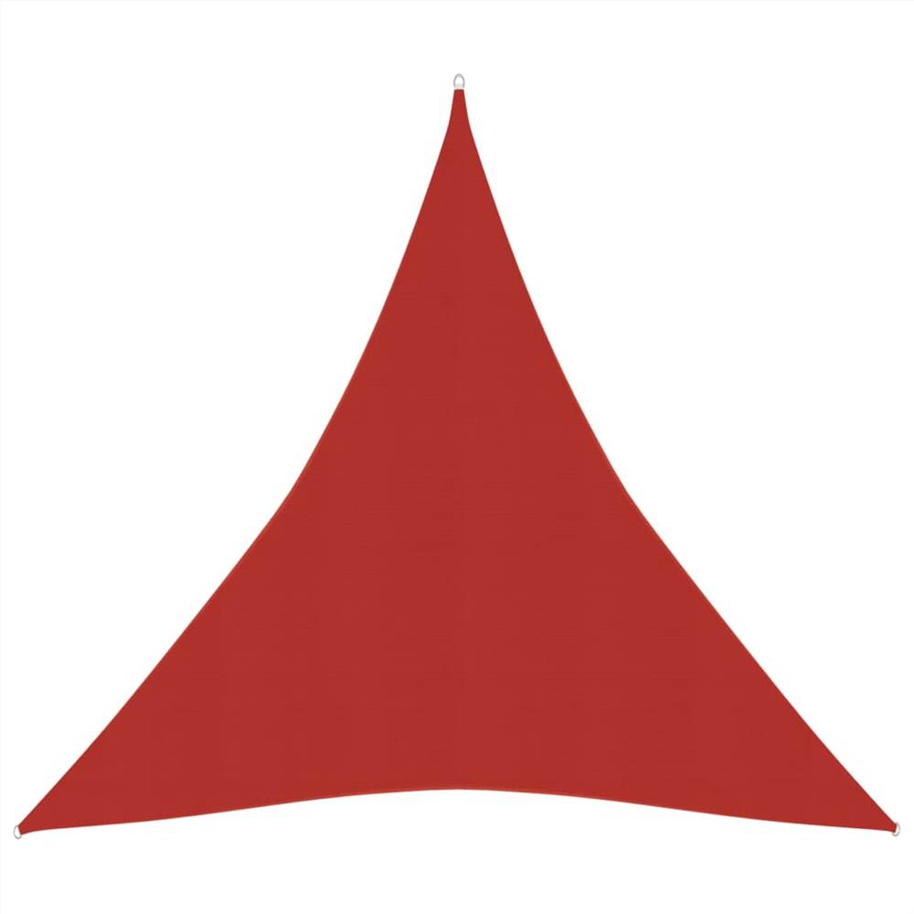 Sunshade Sail 160 g/m² Red 4x5x5 m  HDPE