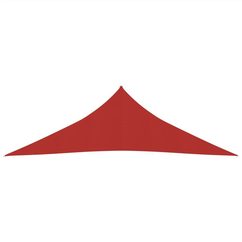 Sunshade Sail 160 g/m² Red 5x5x6 m  HDPE