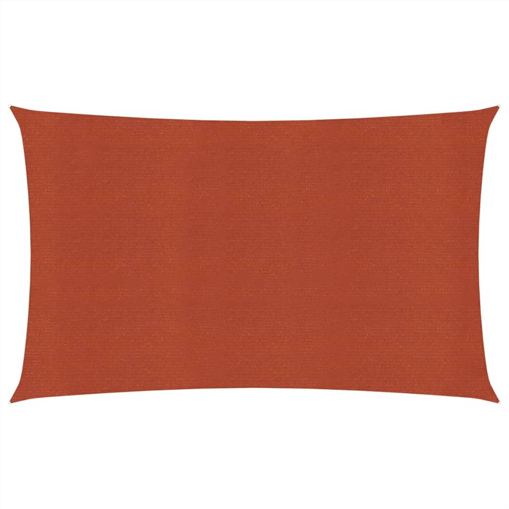 

Sunshade Sail 160 g/m² Terracotta 3x6 m HDPE