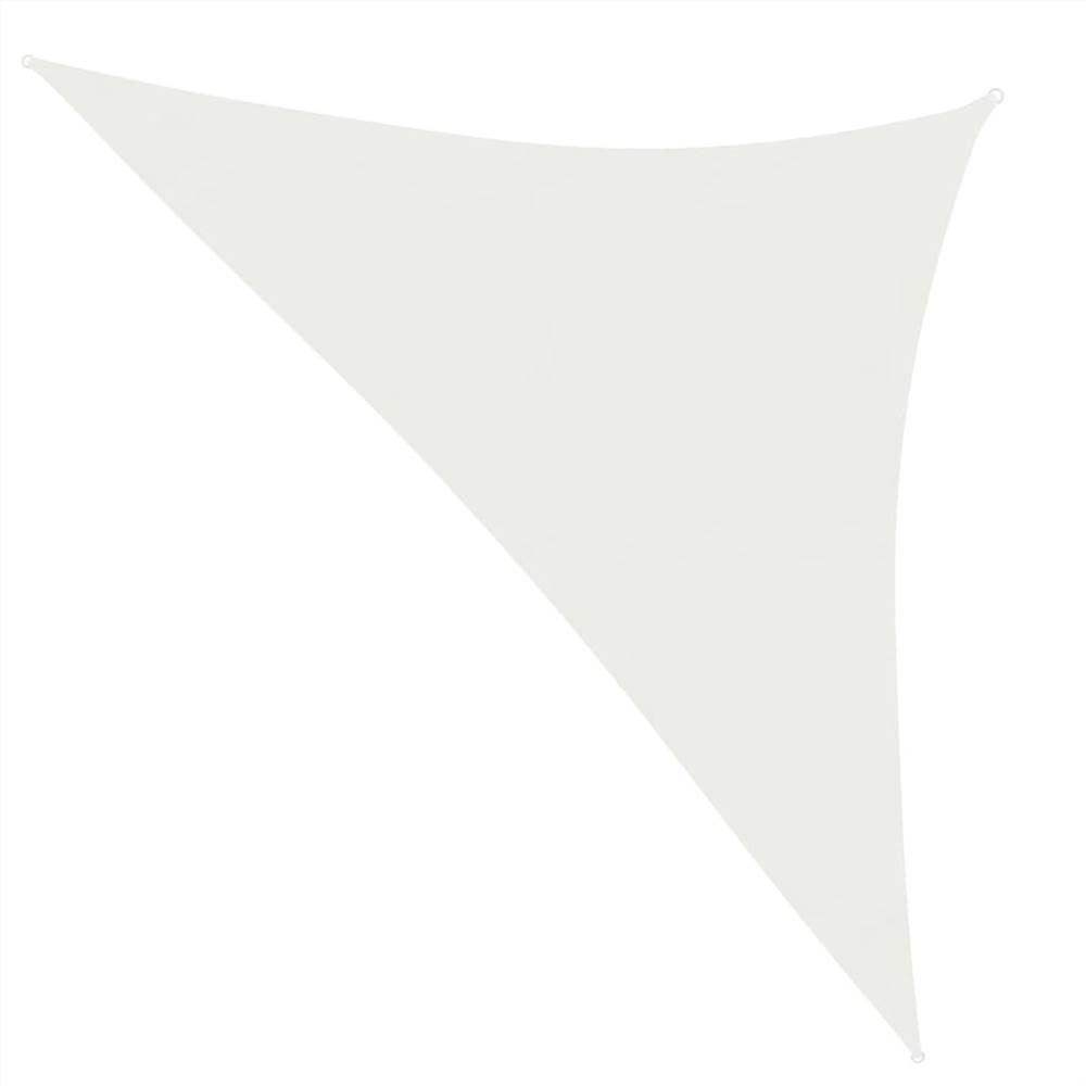 

Sunshade Sail 160 g/m² White 5x5x6 m HDPE