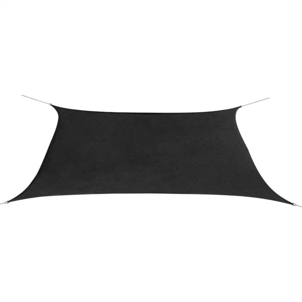 

Sunshade Sail Oxford Fabric Rectangular 2x4 m Anthracite