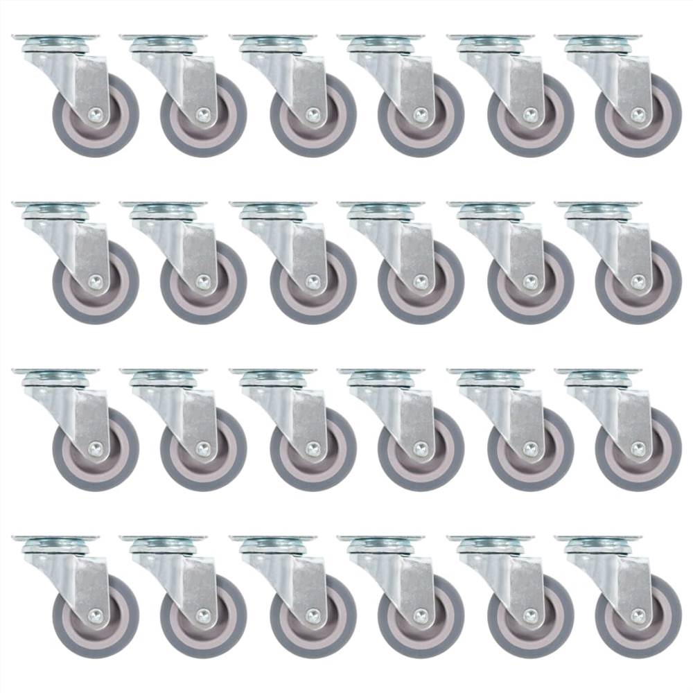

Swivel Casters 24 pcs 50 mm