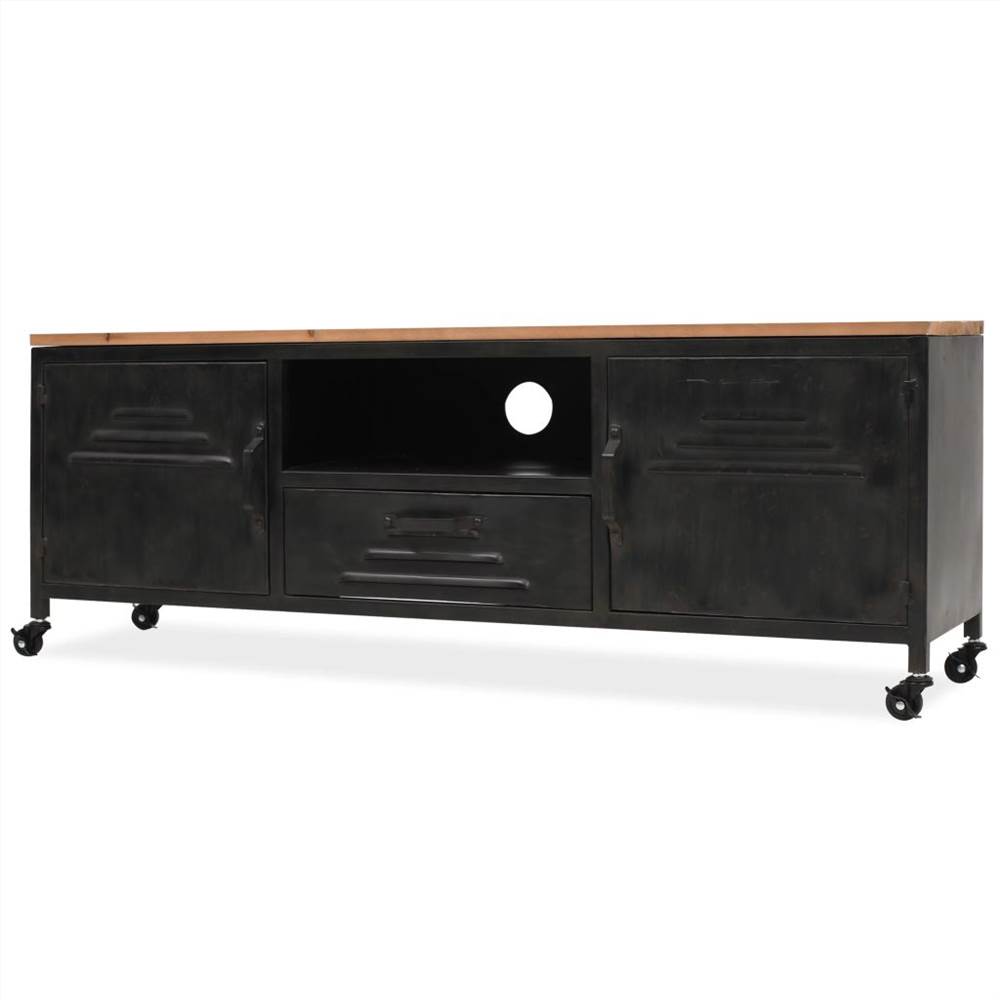 

TV Cabinet 120x30x43 cm Black