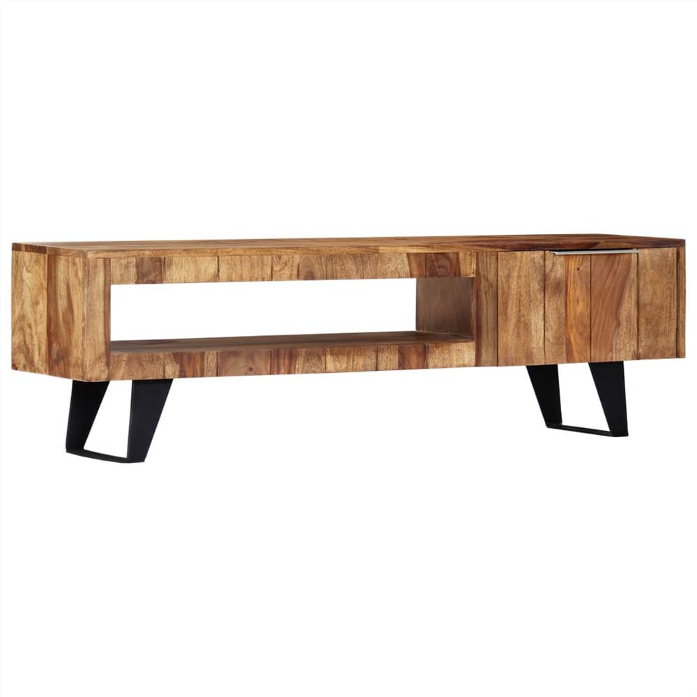 

TV Cabinet 140x30x40 cm Solid Sheesham Wood