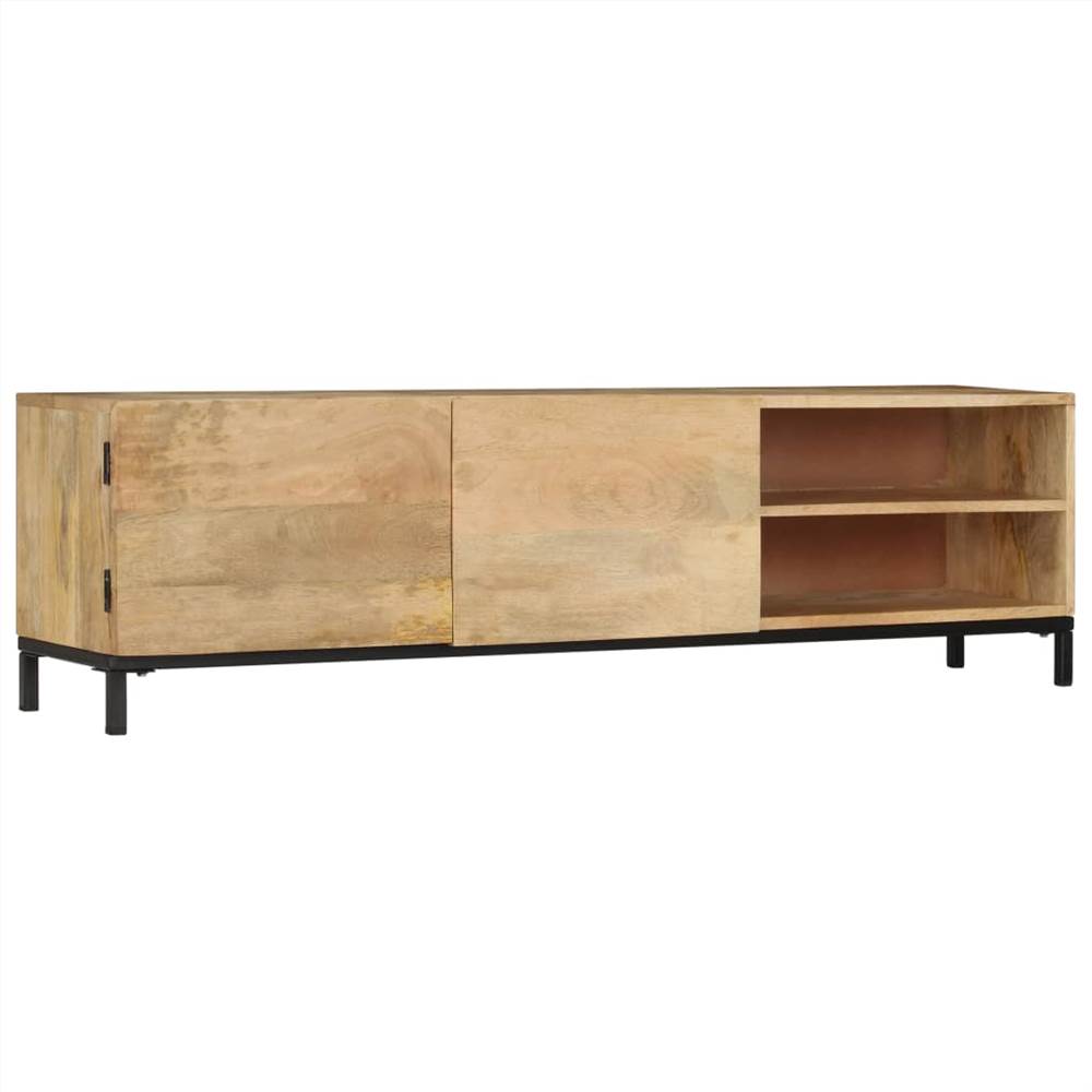 TV Cabinet 145x30x41 cm Solid Mango Wood