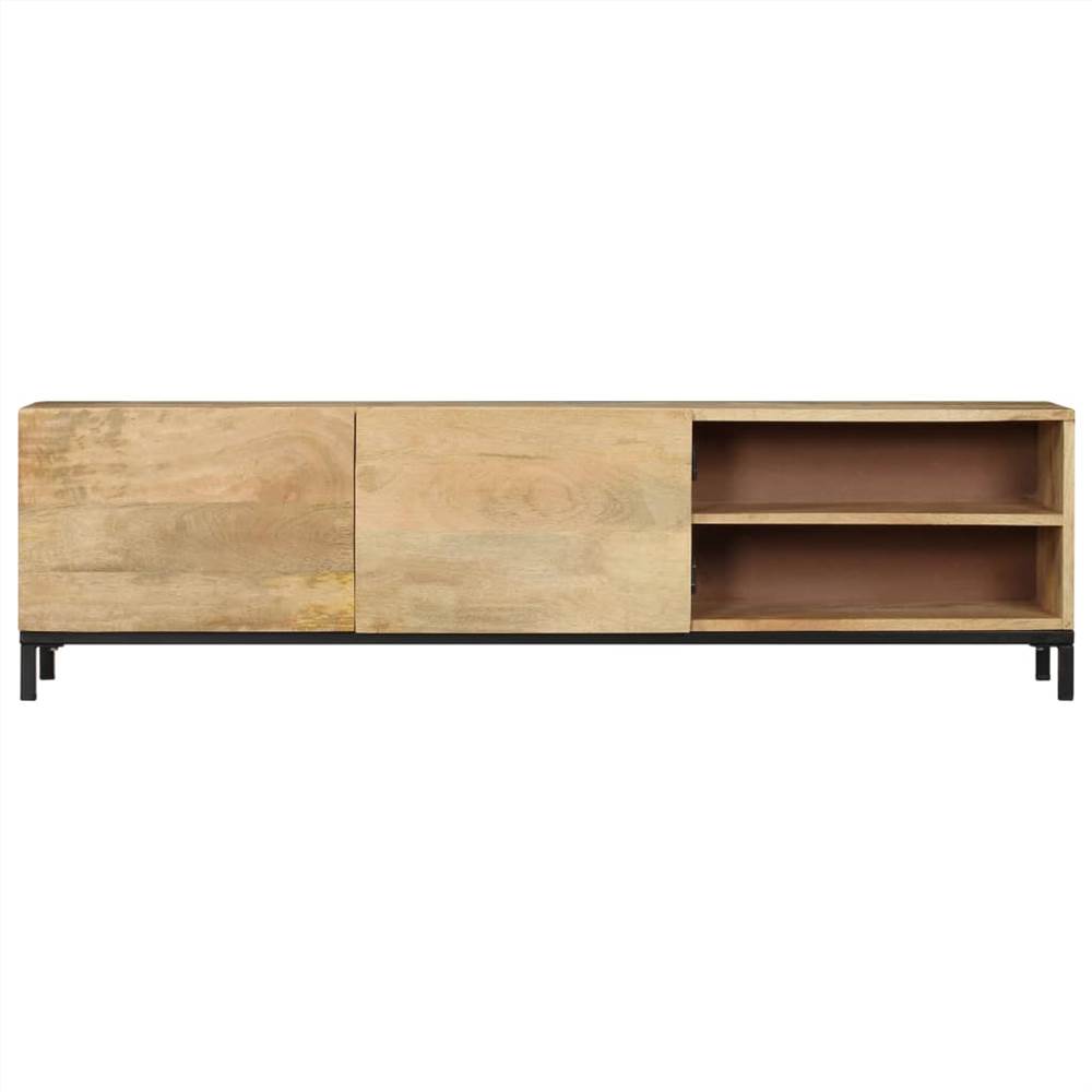 TV Cabinet 145x30x41 Cm Solid Mango Wood 15 TV Cabinet 145x30x41 cm Solid Mango Wood