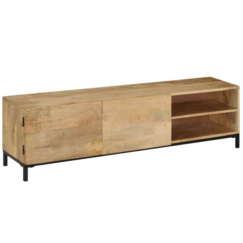 TV Cabinet 145x30x41 Cm Solid Mango Wood 16 TV Cabinet 145x30x41 cm Solid Mango Wood