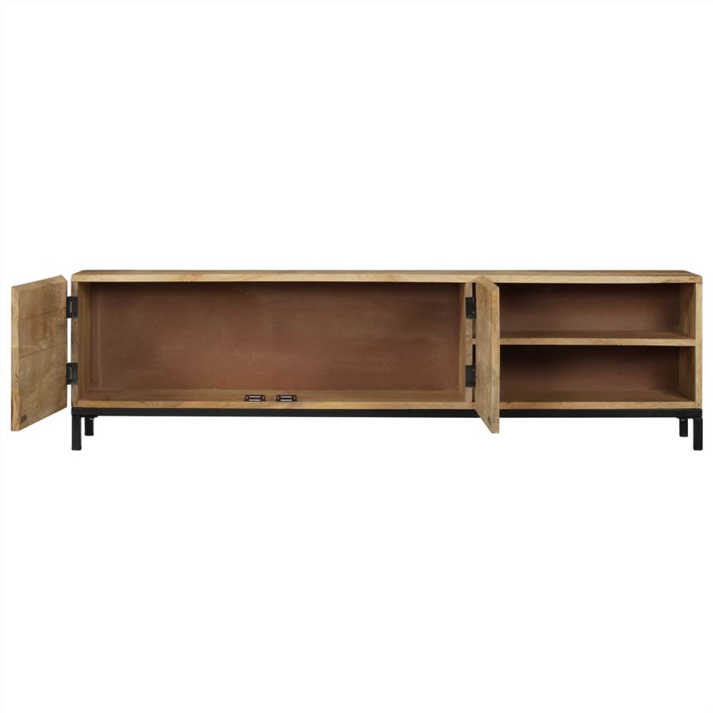TV Cabinet 145x30x41 Cm Solid Mango Wood 17 TV Cabinet 145x30x41 cm Solid Mango Wood