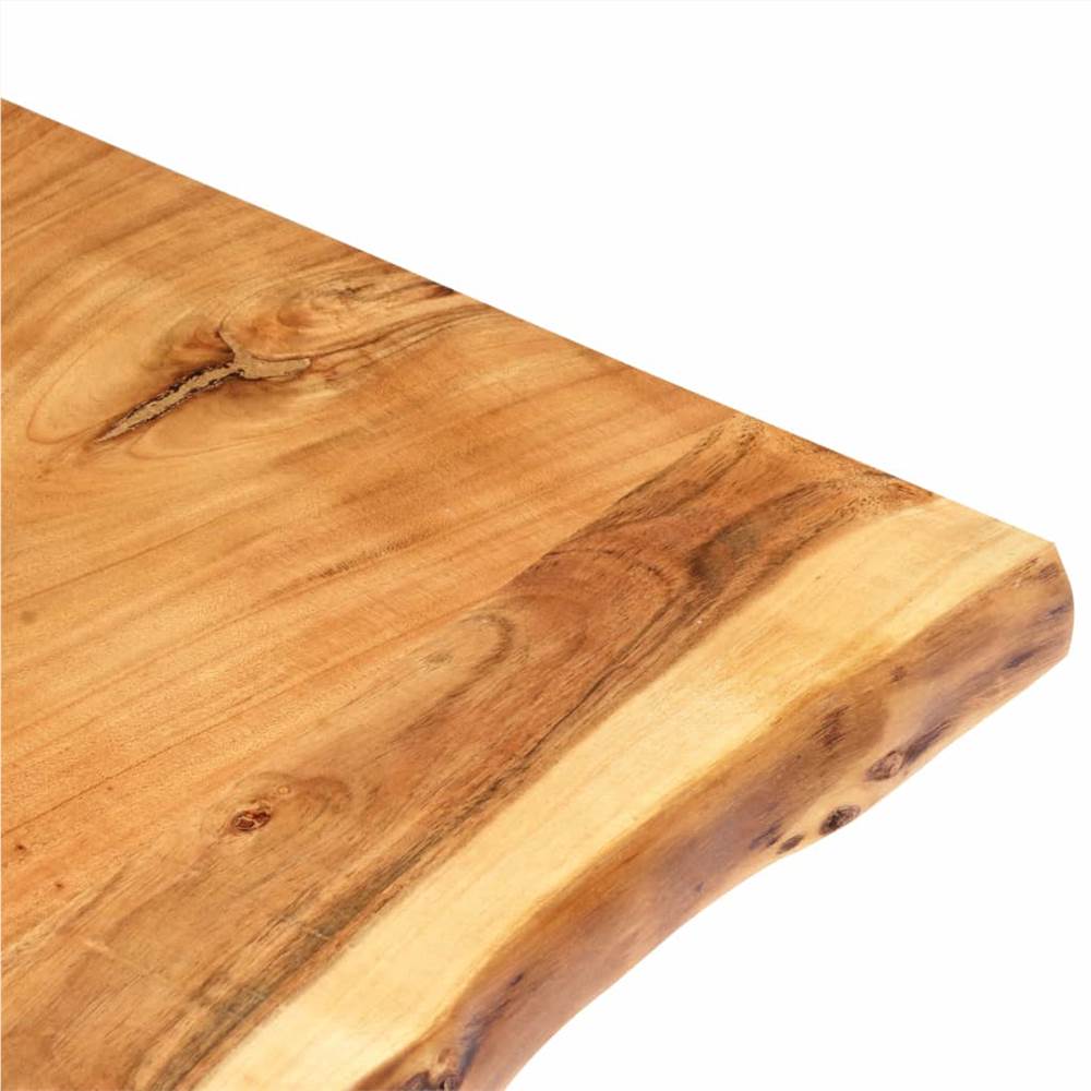 Table Top Solid Acacia Wood 100x60x2.5 cm