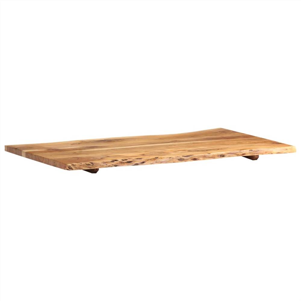 Table Top Solid Acacia Wood 100x60x2.5 cm