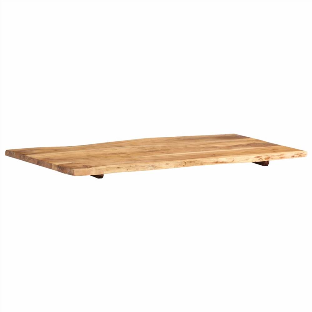 Table Top Solid Acacia Wood 100x60x2.5 cm