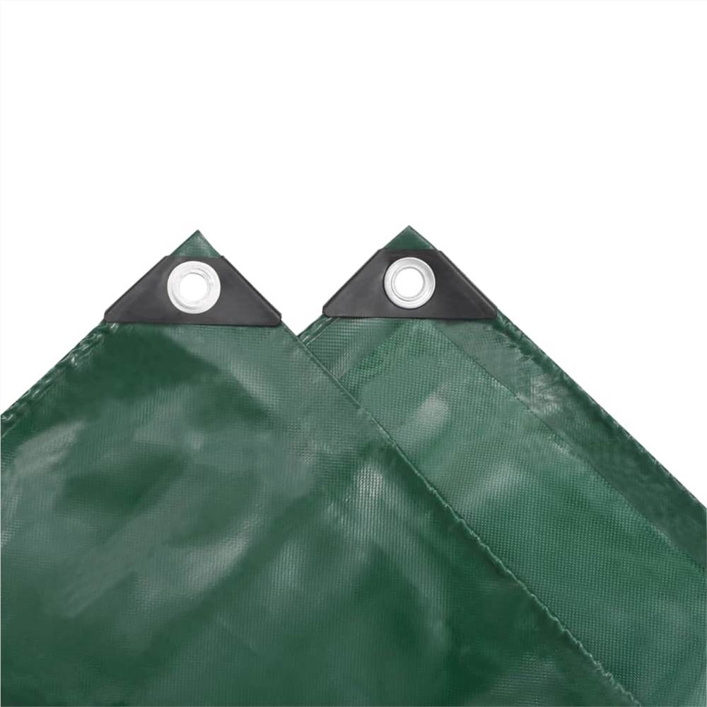 Tarpaulin 650 G/m² 6x8 M Green 10 Tarpaulin 650 g/m² 6x8 m Green