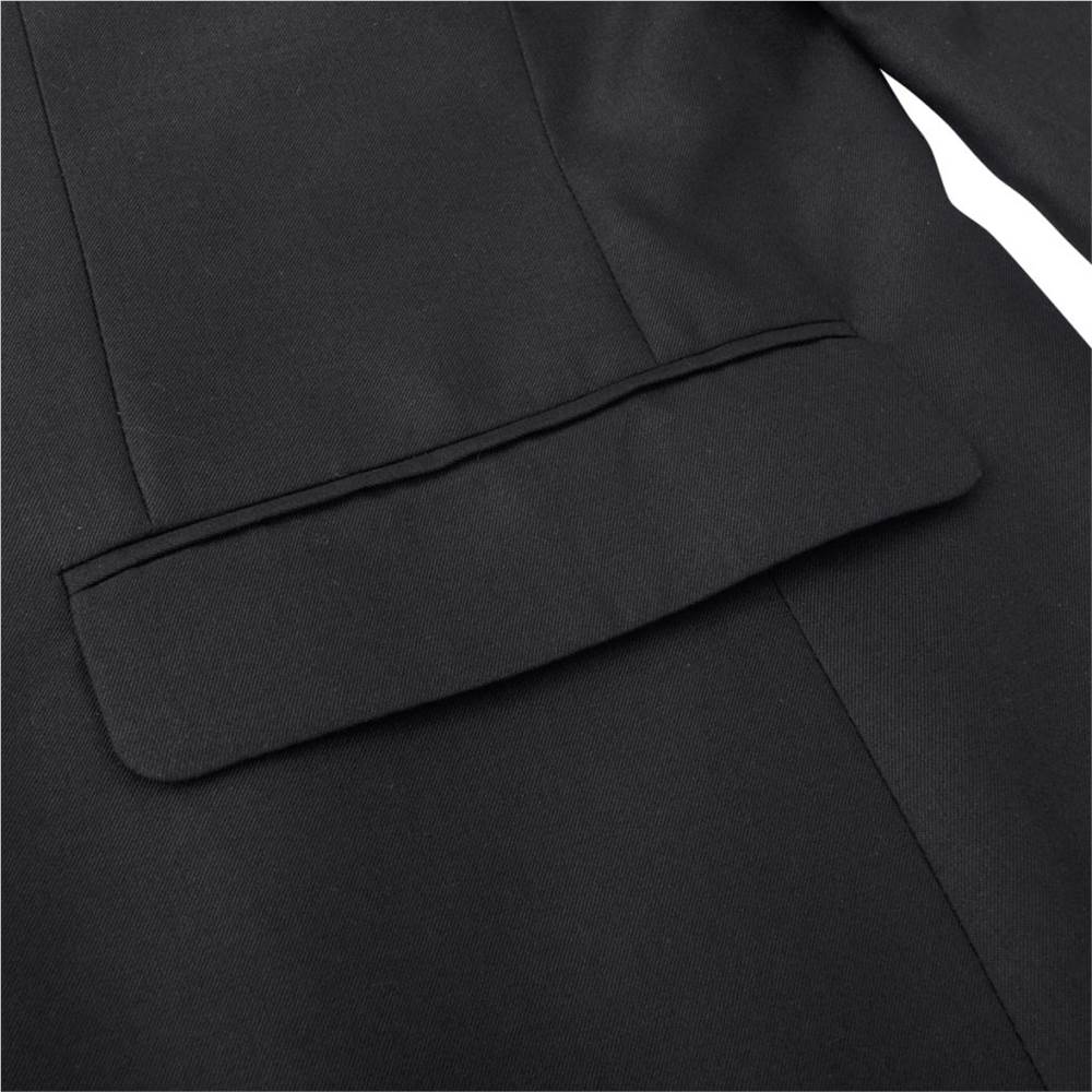 Three Piece Mens Business Suit Size 48 Black