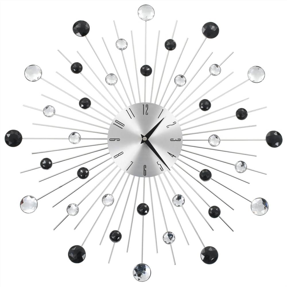 Настенные часы с кварцевым механизмом современного дизайна 50 см