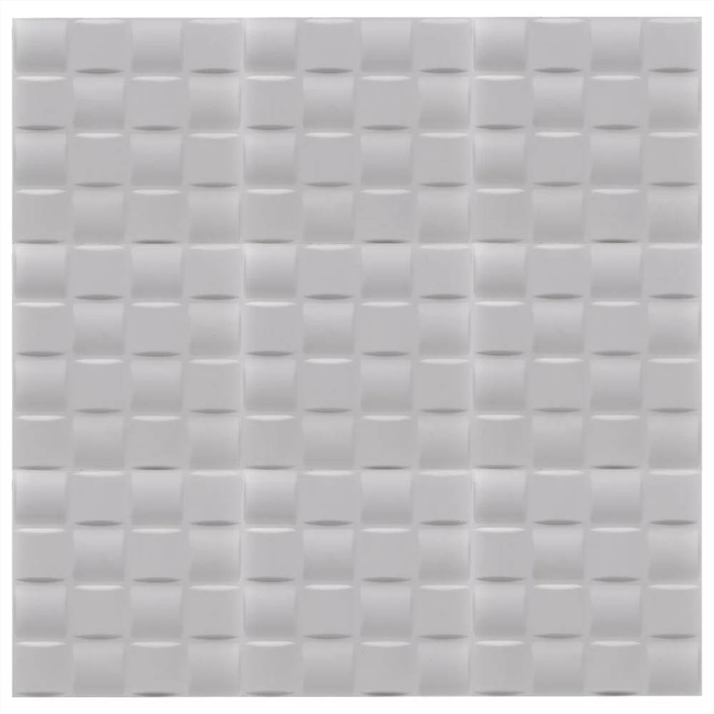 Wall Panel 3D Square 0.5 m x 0.5 m 24 Panels 6 m²