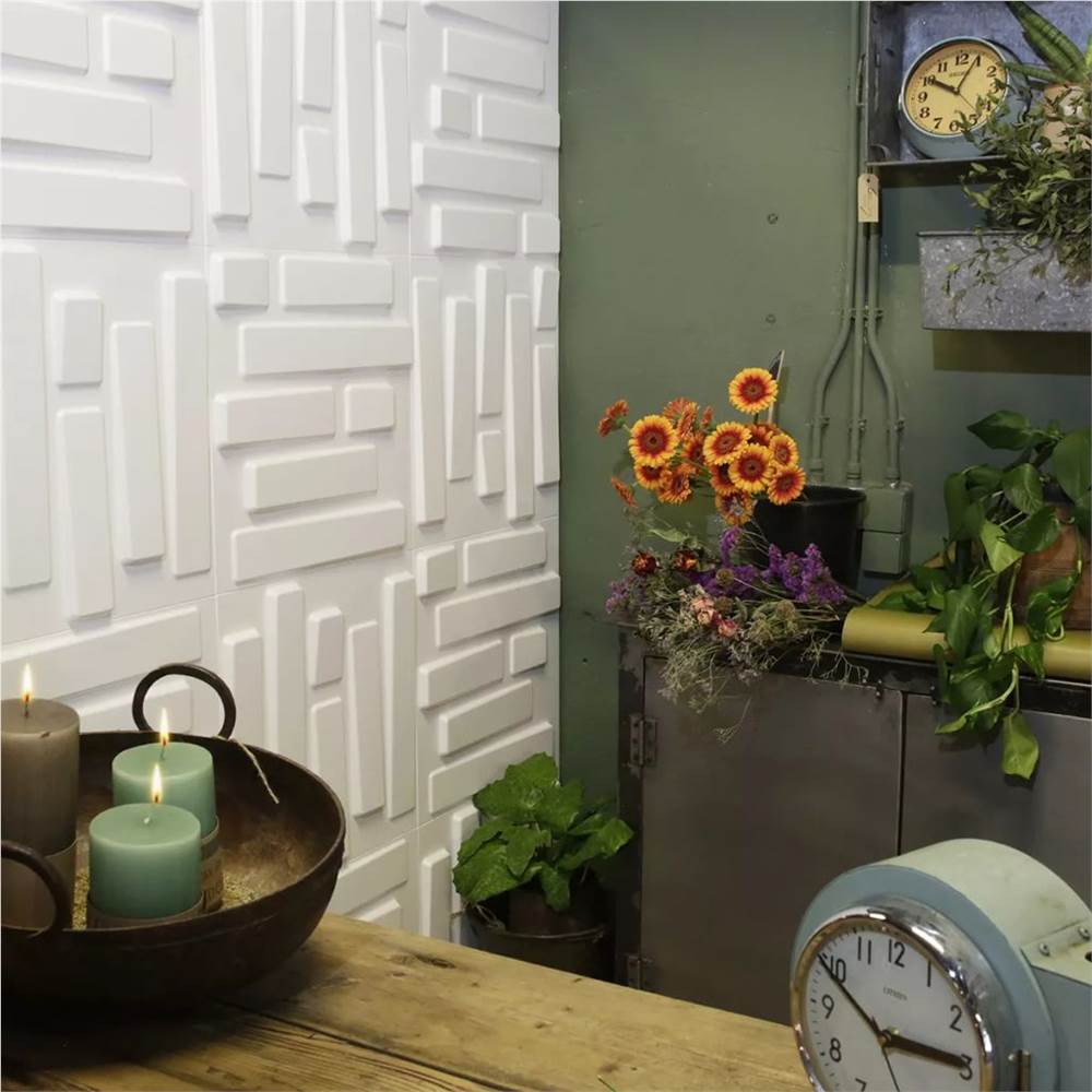 WallArt 3D Wall Panels Bricks 12 pcs GA-WA02