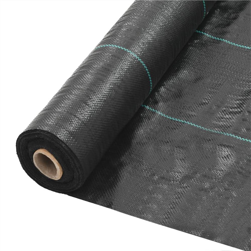 

Weed & Root Control Mat PP 2x50 m Black