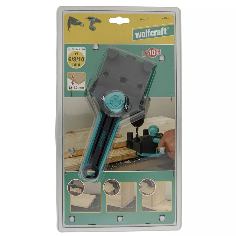 wolfcraft Dowelmaster 6, 8, 10 mm 4640000