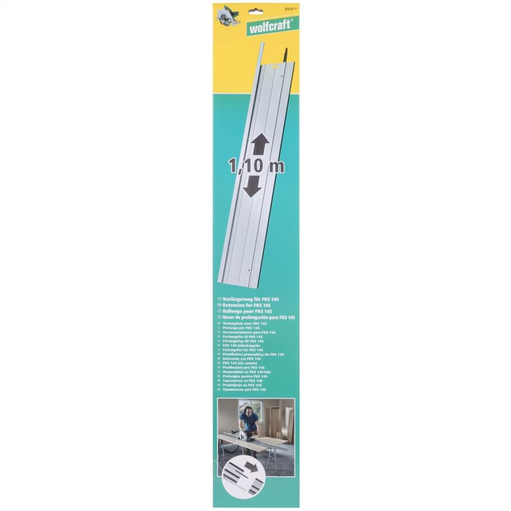 wolfcraft Guide Rail Extension Set for Circular Saws FKS 145