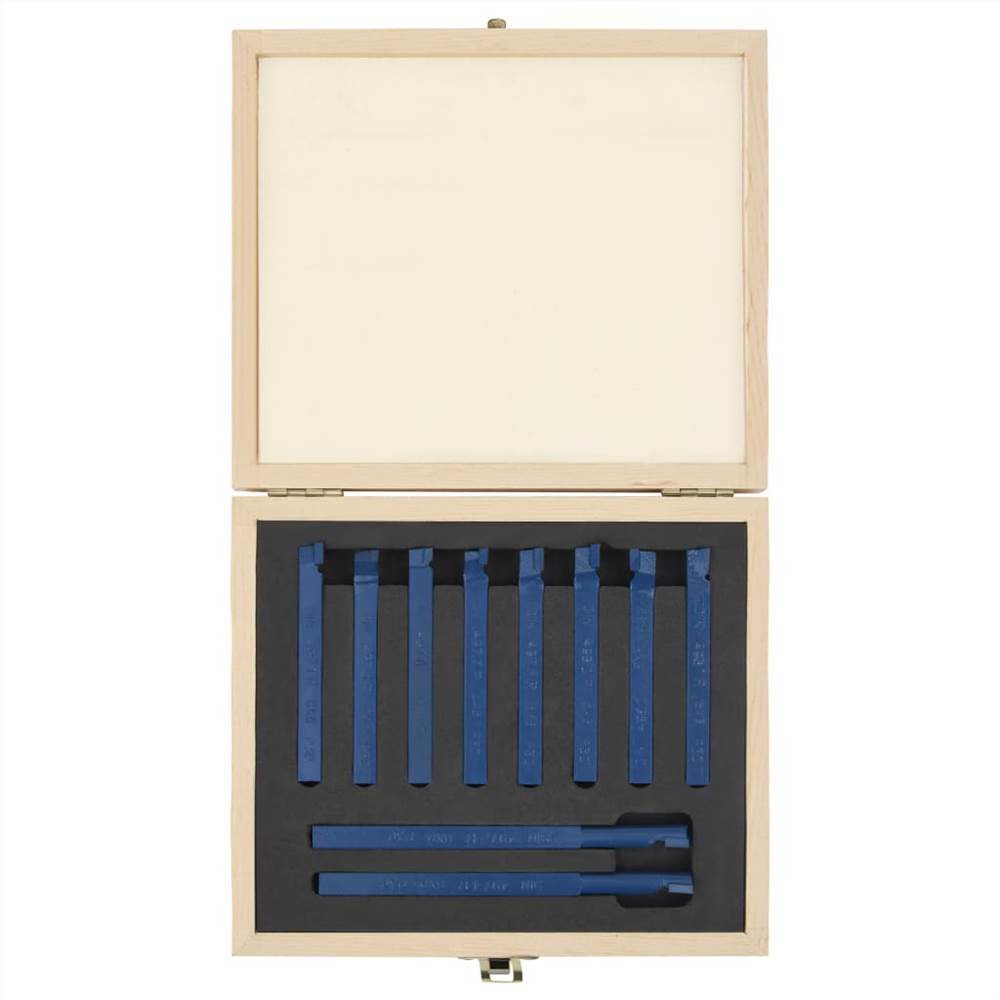 11 Pieces Carbide Turning Tool Set 8x8 mm P30