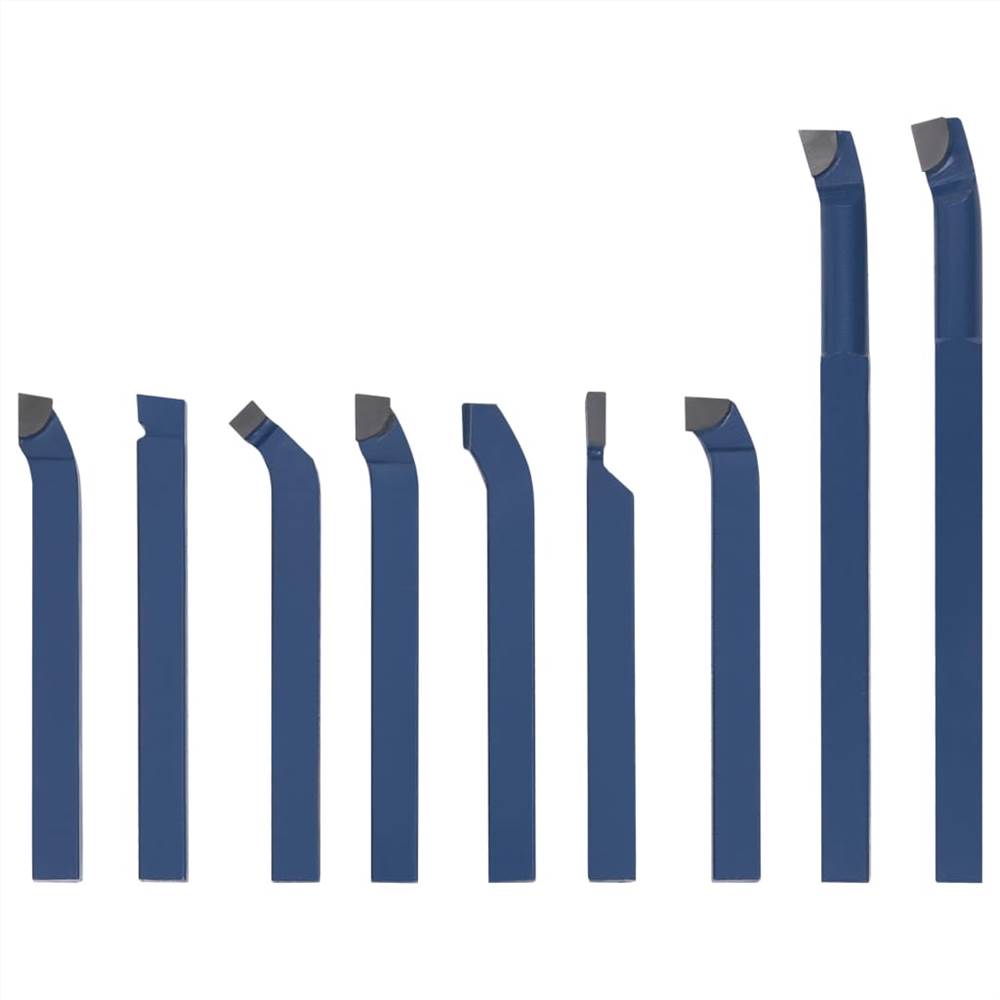 11 Pieces Carbide Turning Tool Set 8x8 mm P30