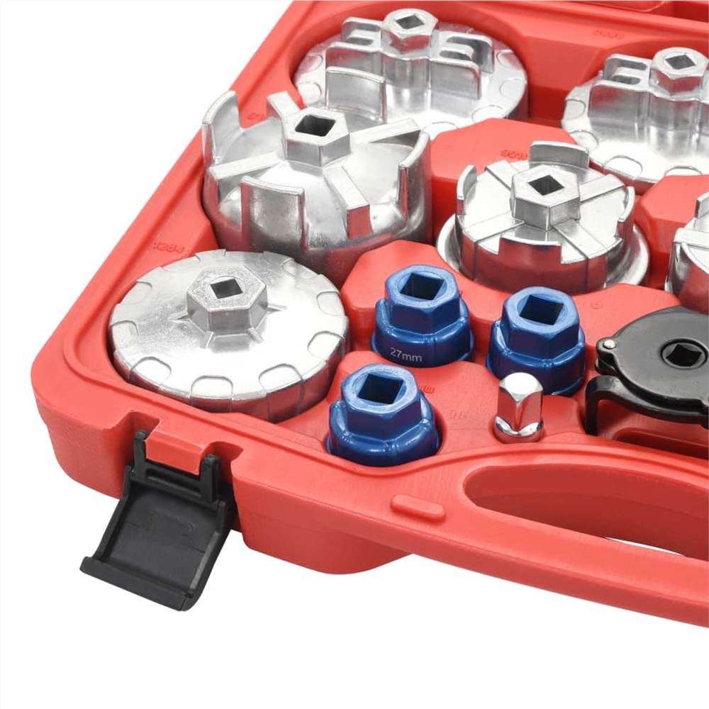 19 Piece Oil Filter Cap Set